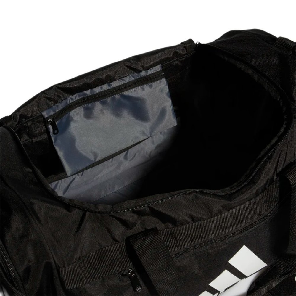 Adidas Defender Black Duffel Bag - Picture 3 of 7